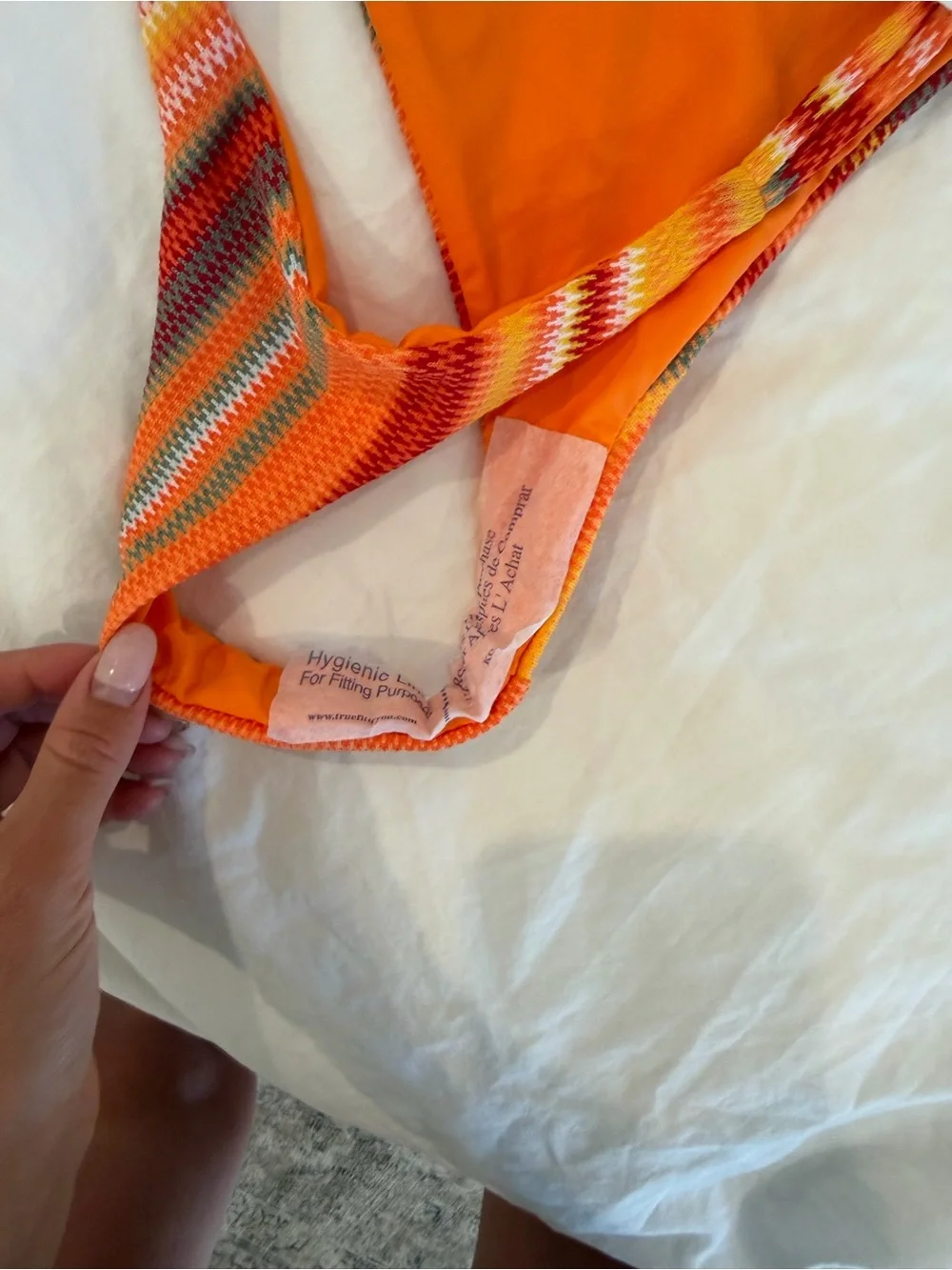 Monday Swimwear petite ermitage bikini New with tags Medium top & Small bottom